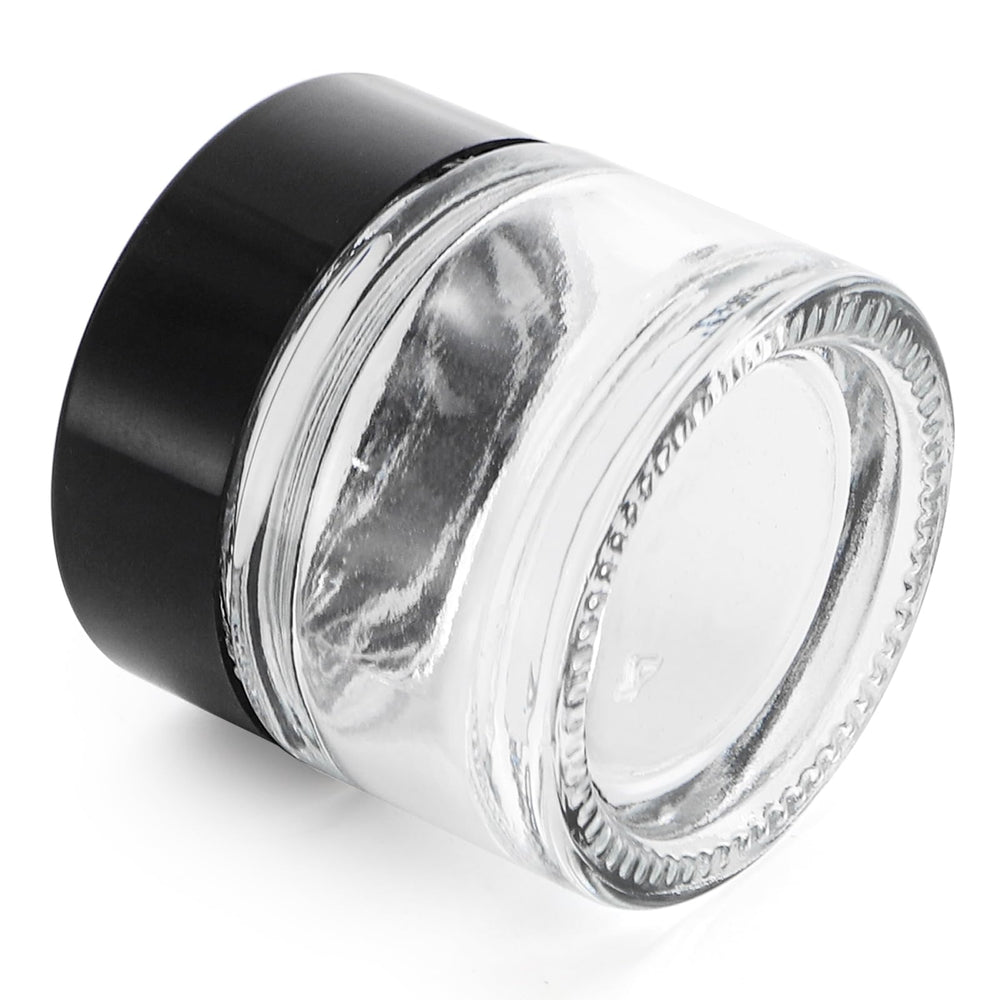 Coloch pot-verre 10ml pour crèmes et lotions, rangement compact.