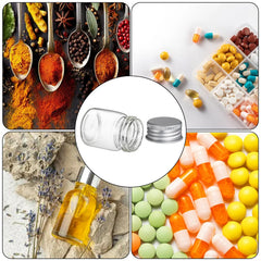 Coloch pot transparent 15 ml, voir rapidement le contenu