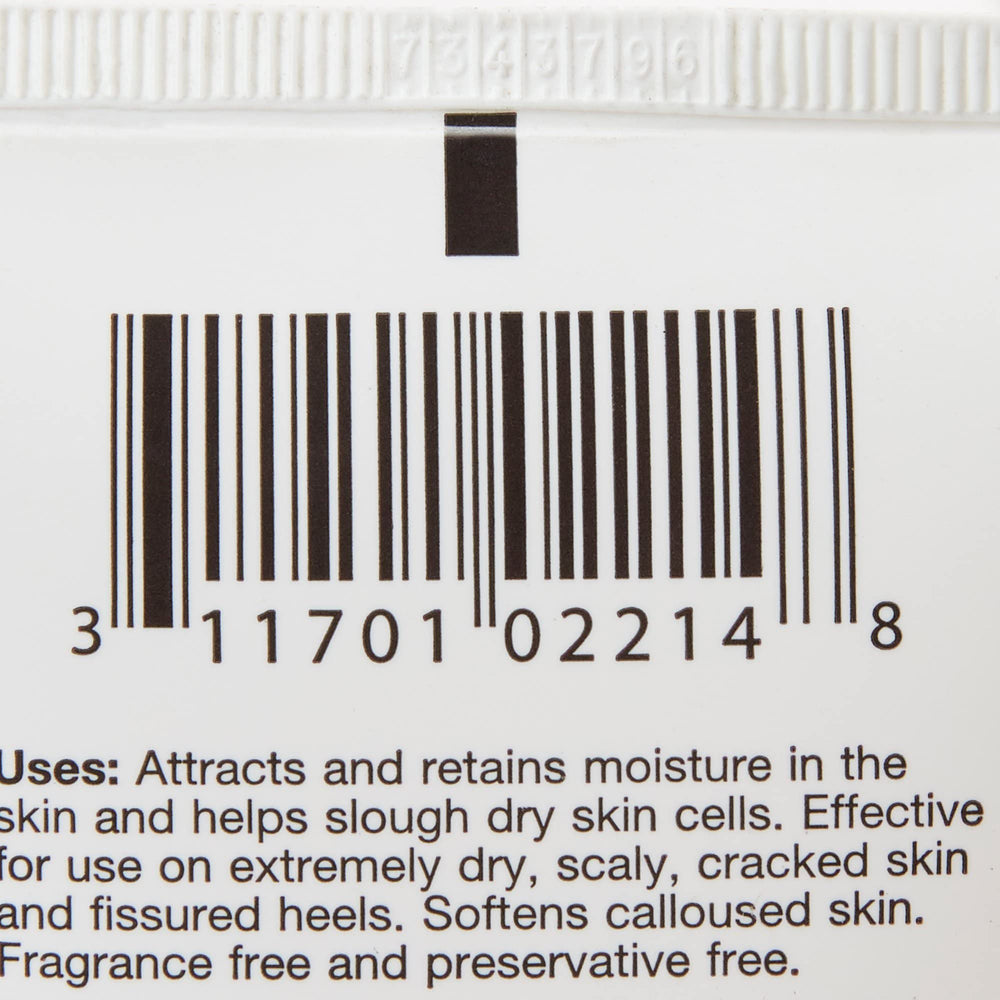 Application sur zones sèches et pieds avec Atrac-Tain Coloplast, peau adoucie.
