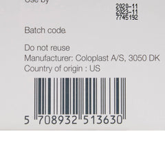 Brava Lubrifiant Déodorant Coloplast, sachet individuel prêt à l'emploi.