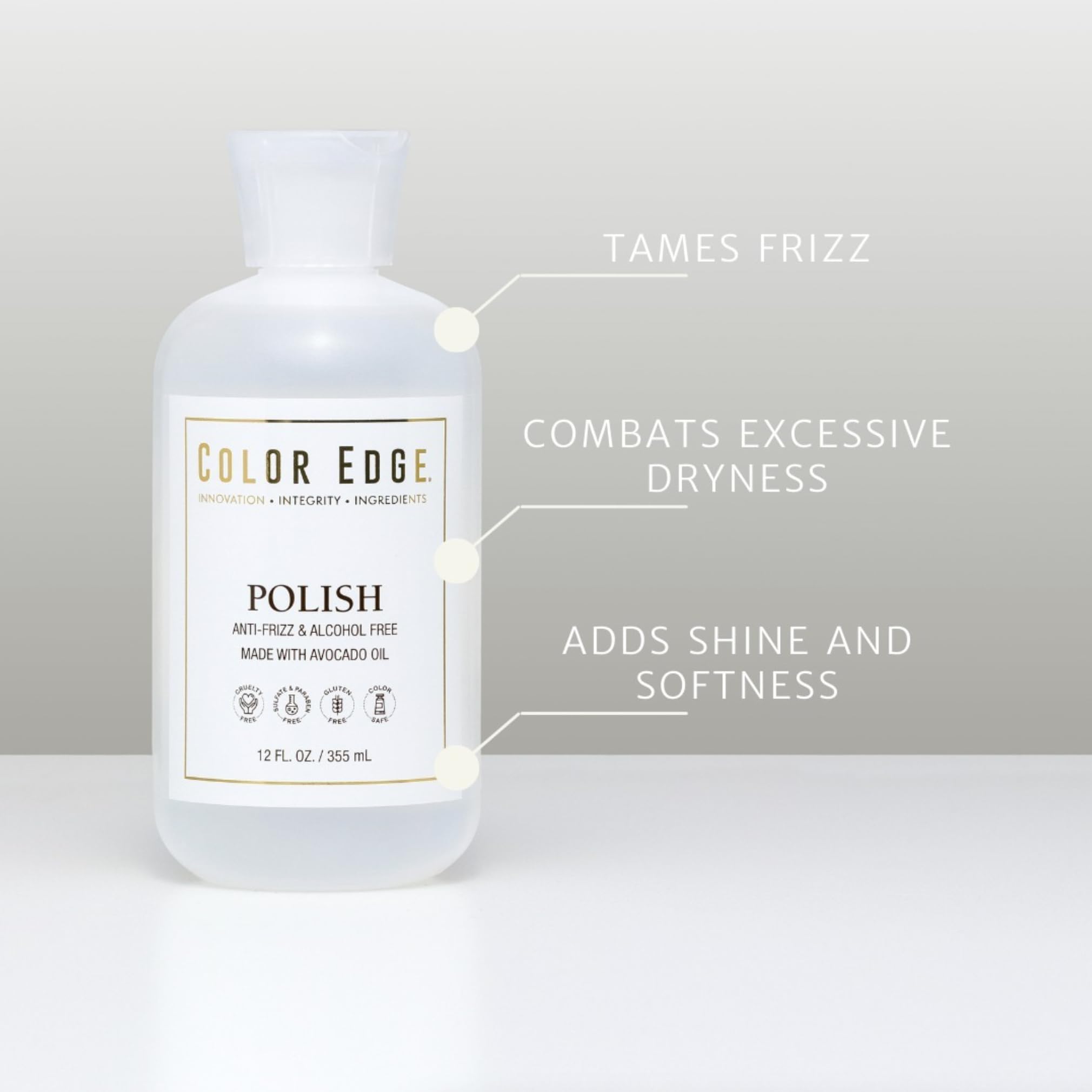 Color Edge Polish — hydrate les cheveux et les rend plus souples.