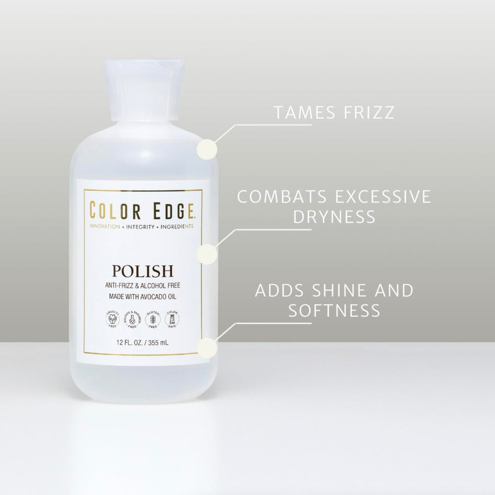Color Edge Polish — hydrate les cheveux et les rend plus souples.