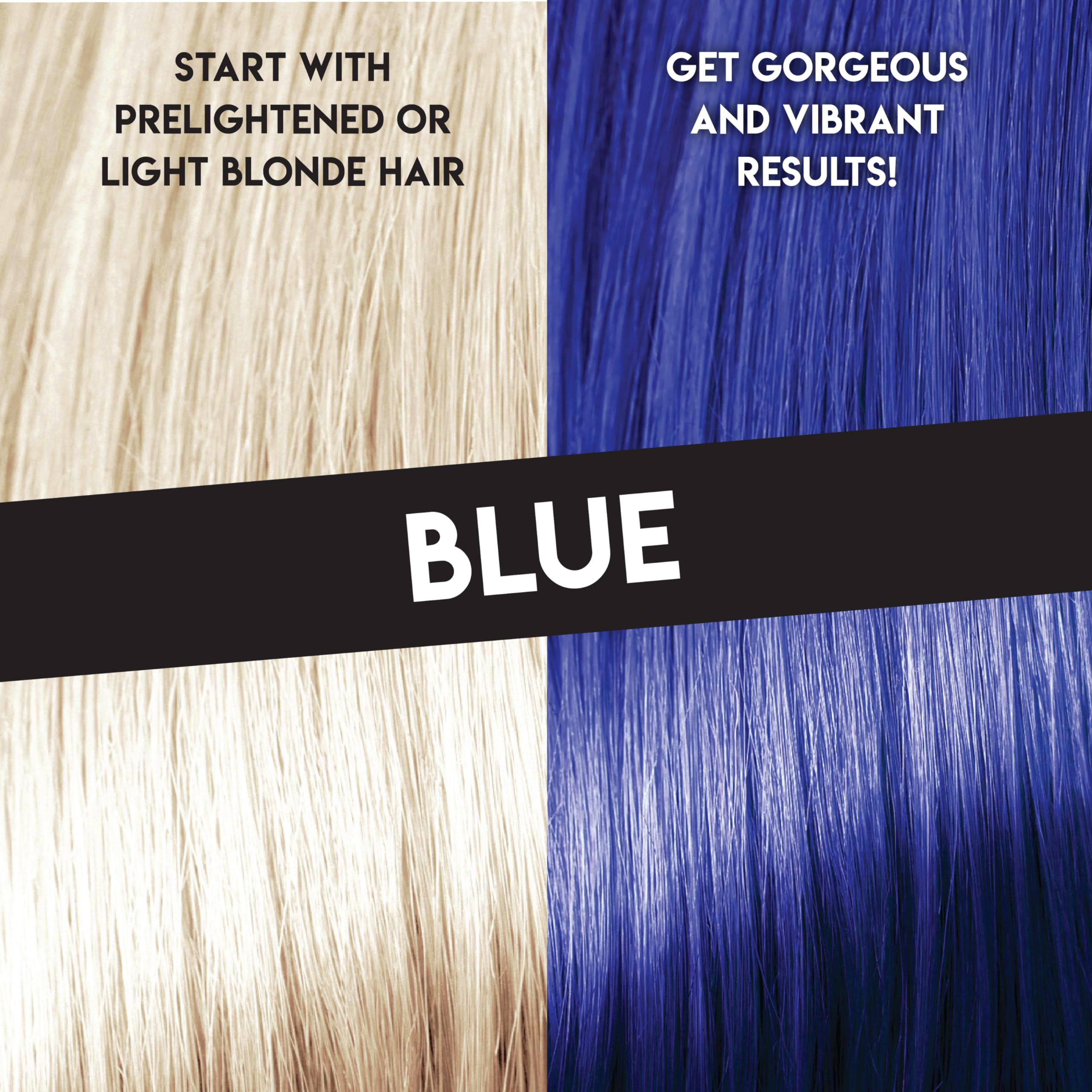 Color Lux Direct Vibes – pigments bleu-vibrant pour une couleur longue tenue