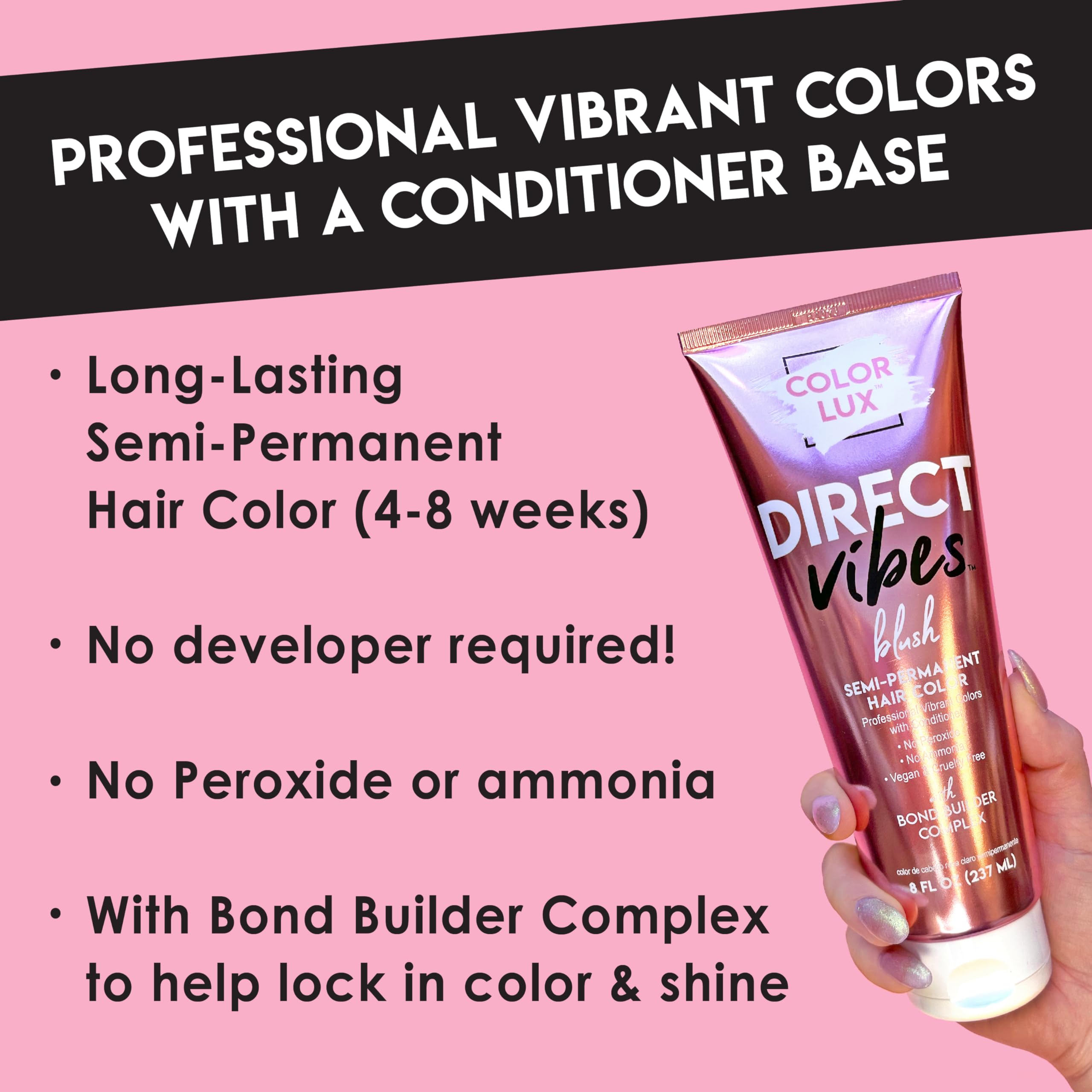 Color Lux Direct Vibes - complexe de renforcement des liaisons pour un éclat durable
