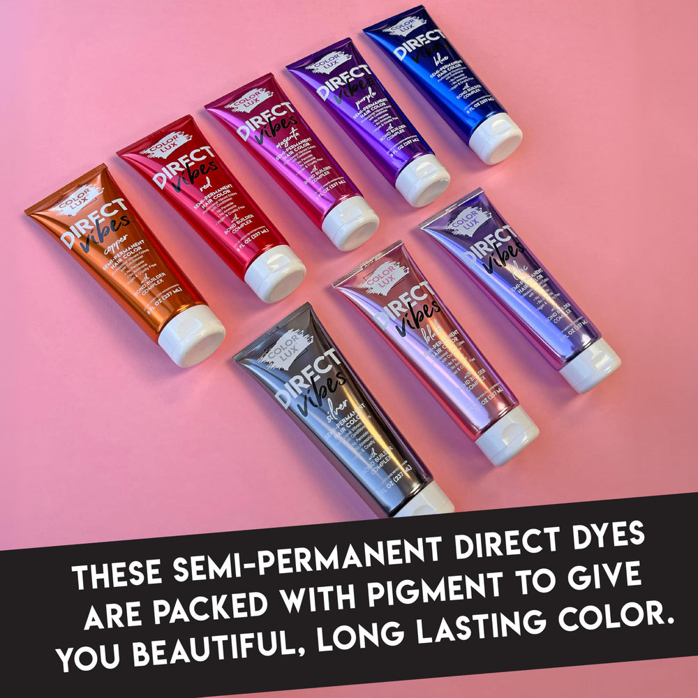 Teinte cuivre Color Lux Direct Vibes - chaleur éclatante et rendu salon à domicile