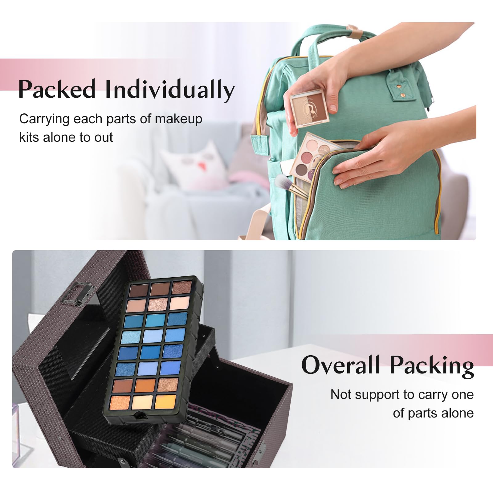 Color Nymph four-color glitter palette adds safe, shimmery accents to outfits