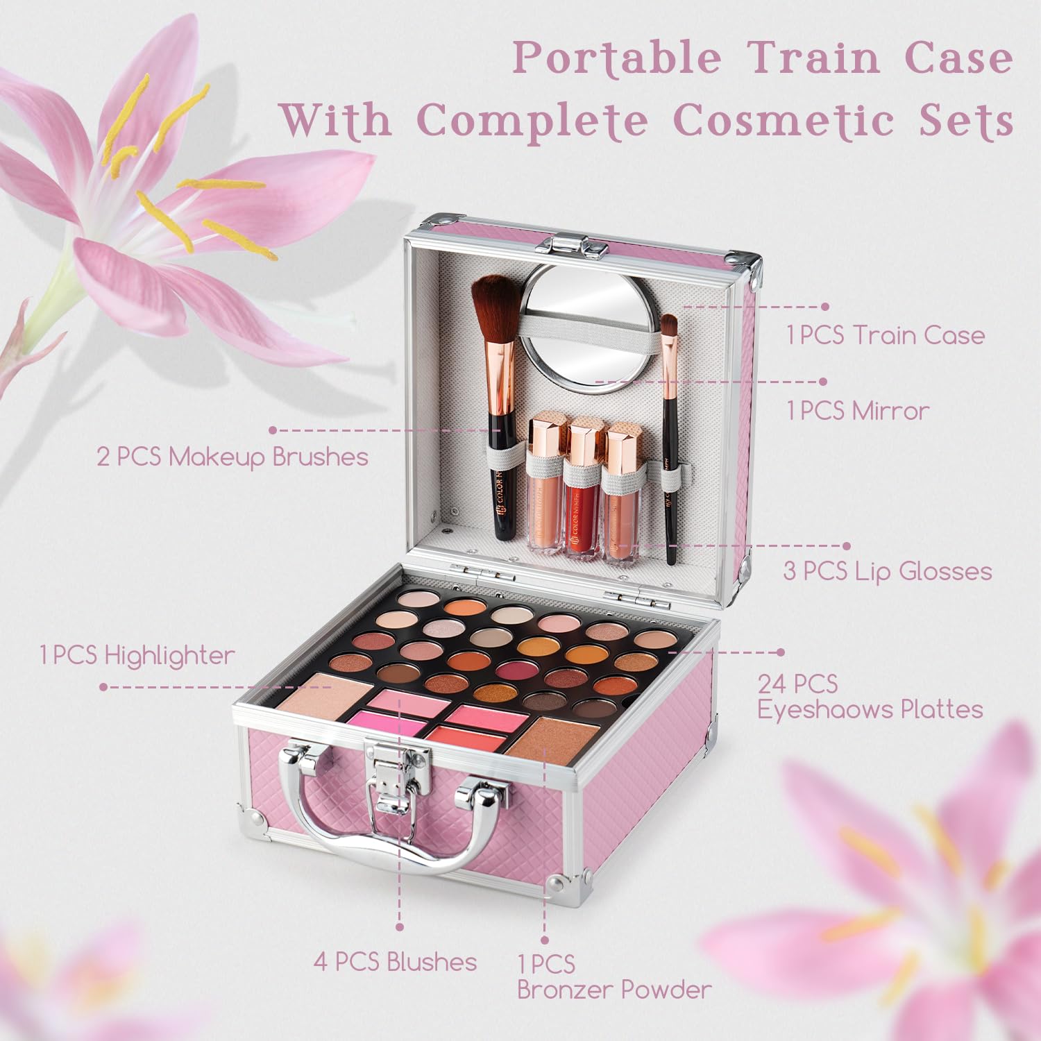Color Nymph blush rose offre un éclat frais et naturel pour le teint.