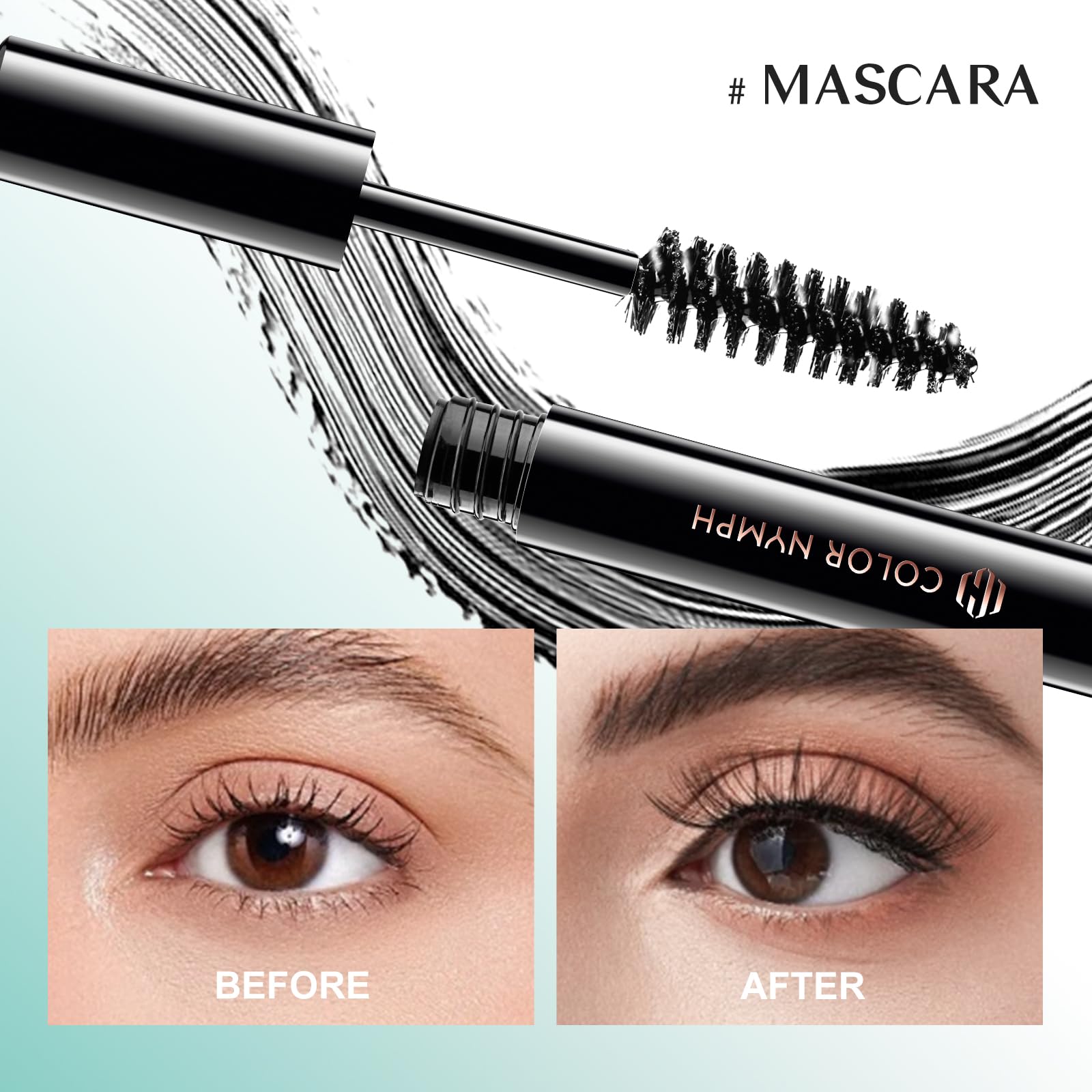 Brosses professionnelles Color Nymph, application homogène et professionnelle