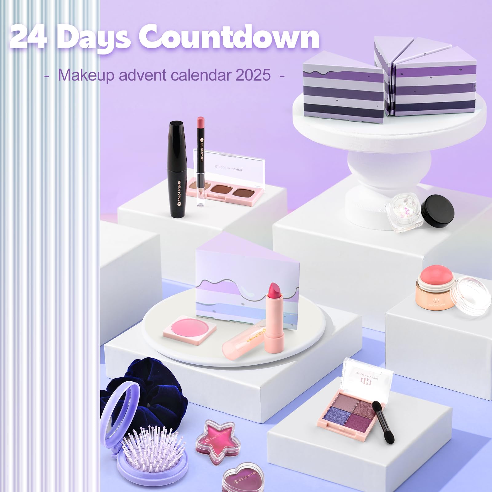 Color Nymph Calendrier Avent blush et teint douceur durable