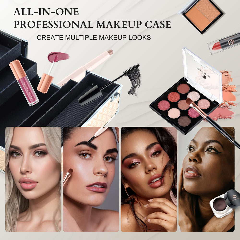 Color Nymph coffret maquillage bien organisé, cadeau idéal