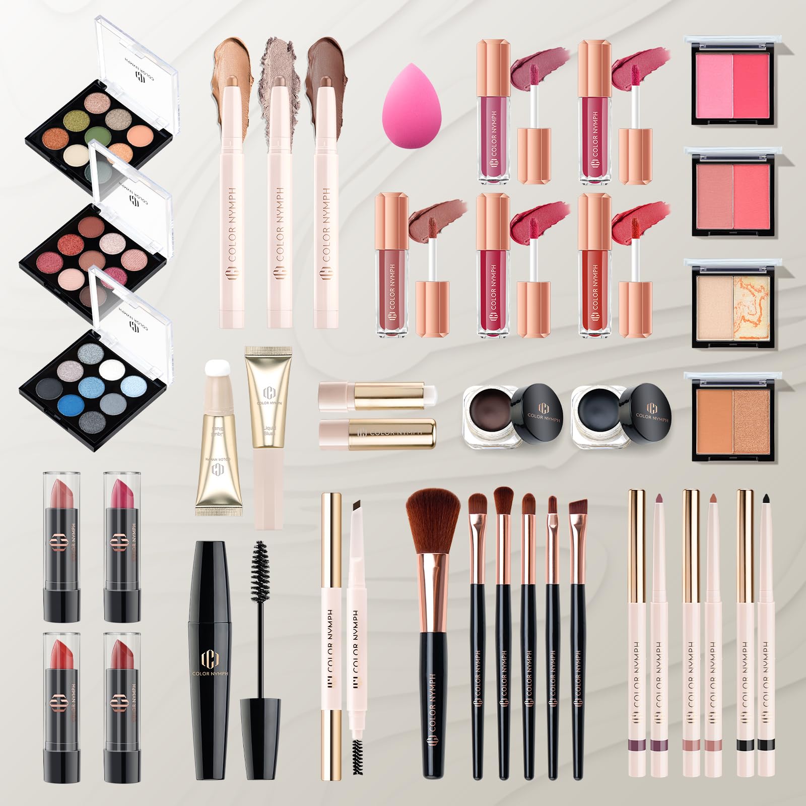 Color Nymph ensemble maquillage pour filles, premier pas ludique et sûr