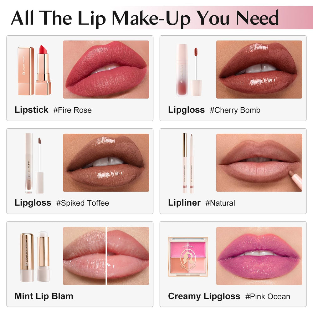 Color Nymph kid-friendly makeup brushes ready for easy beginners' application