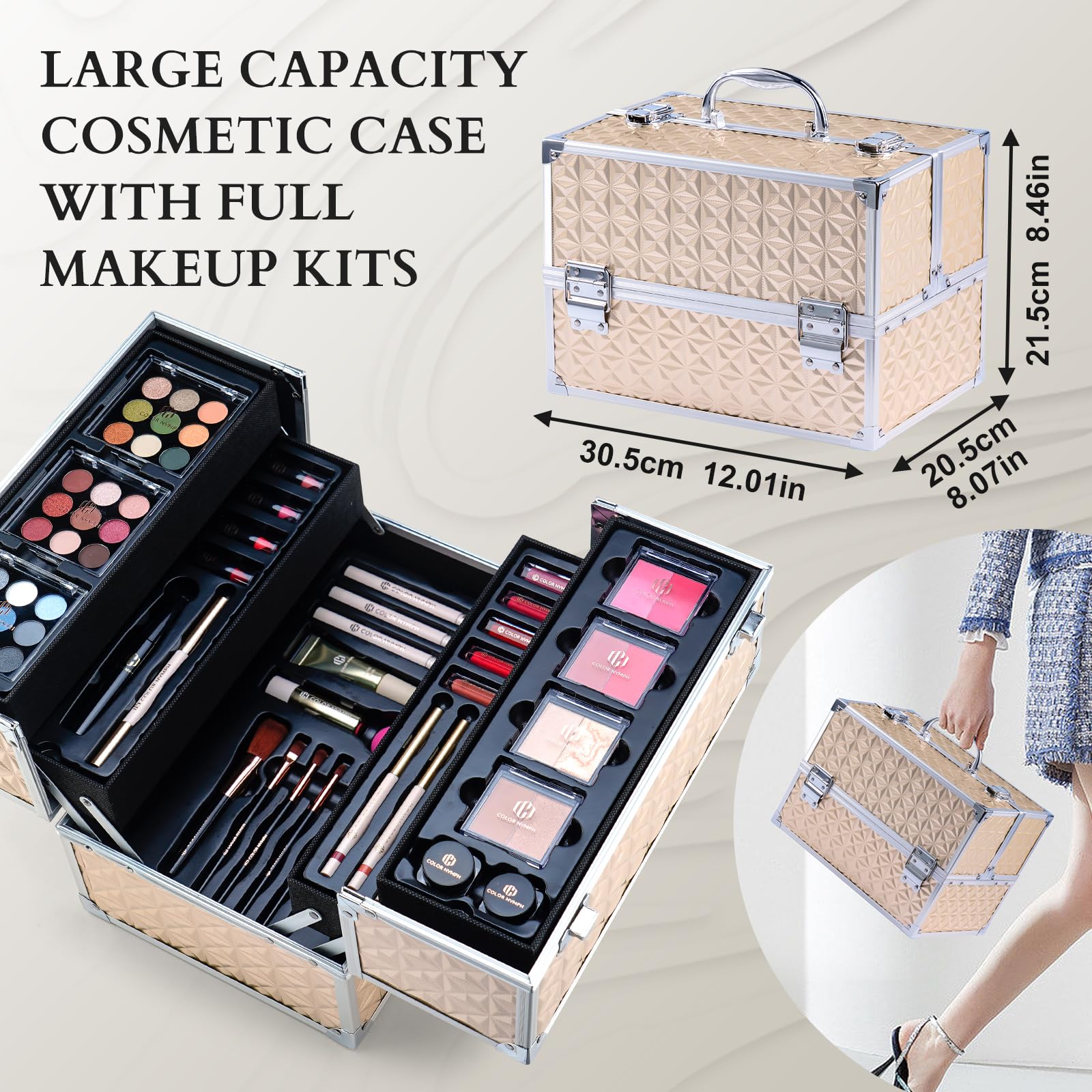 Color Nymph kit maquillage pour théâtre danse, polyvalence créative