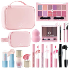 Color Nymph kit maquillage voyage 2-en-1, pratique et polyvalent pour retouches rapides.