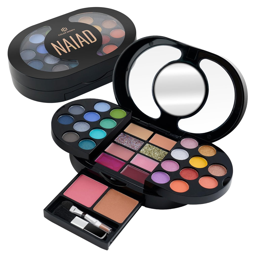 Color Nymph palette-maquillage-voyage, pratique pour les looks de voyage