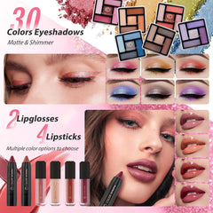 Color Nymph palette ombres 30 teintes, dégradés riches pour looks variés.