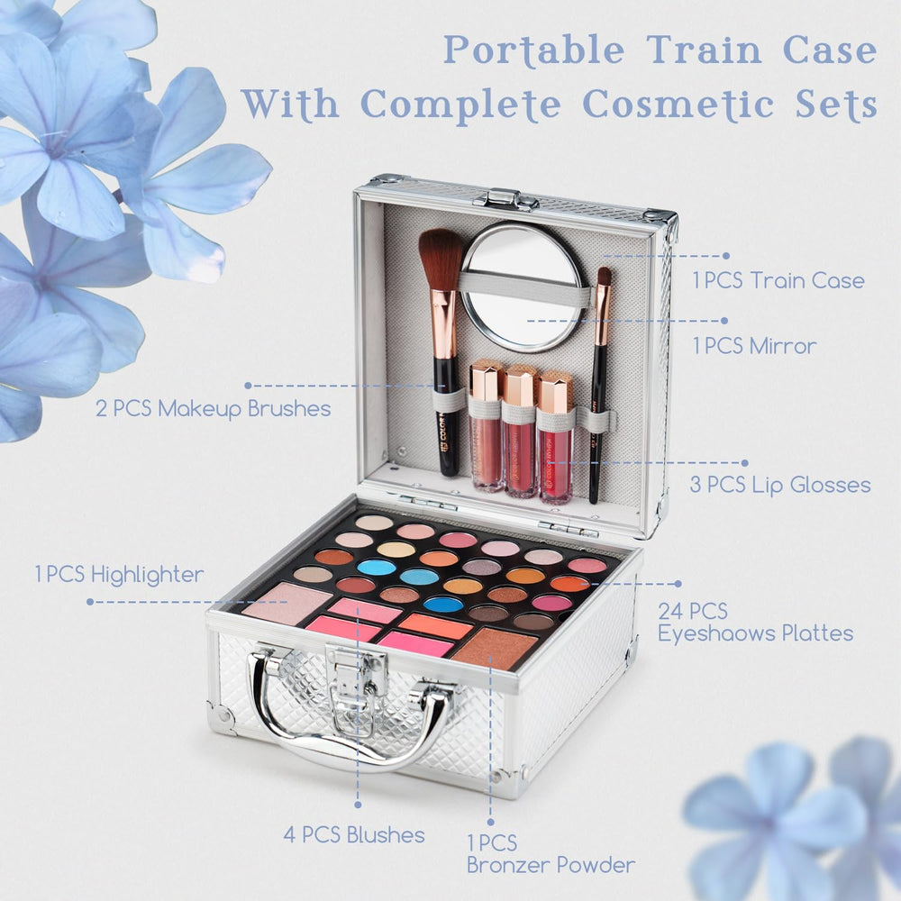 Color Nymph trousse cosmetique portable, idéale pour les retouches en déplacement.