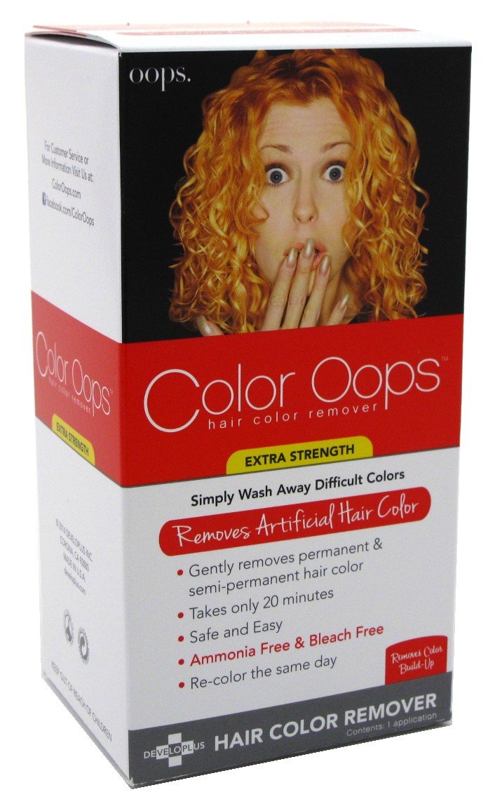 Color Oops application rapide en 20 minutes pour un retour à la teinte naturelle.