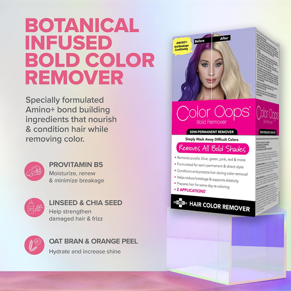 Color Oops Bold Remover formule végane et sans cruauté, choix éthique.