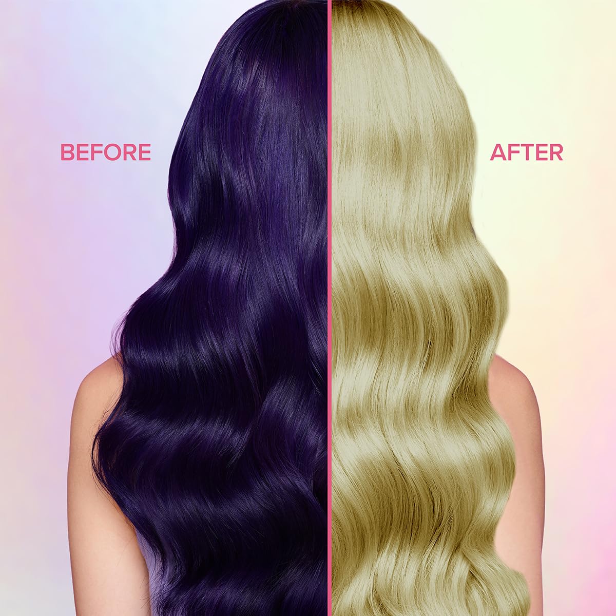 Color Oops Bold Remover en action sur cheveux, retrait en douceur sans dommages.