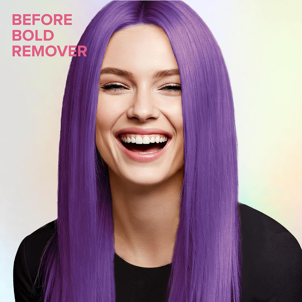 Color Oops Bold Remover offre des résultats souples après retrait de couleur.