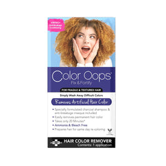 Color Oops décolorant, bouteille mélangeur: démarrage facile du retrait de couleur.