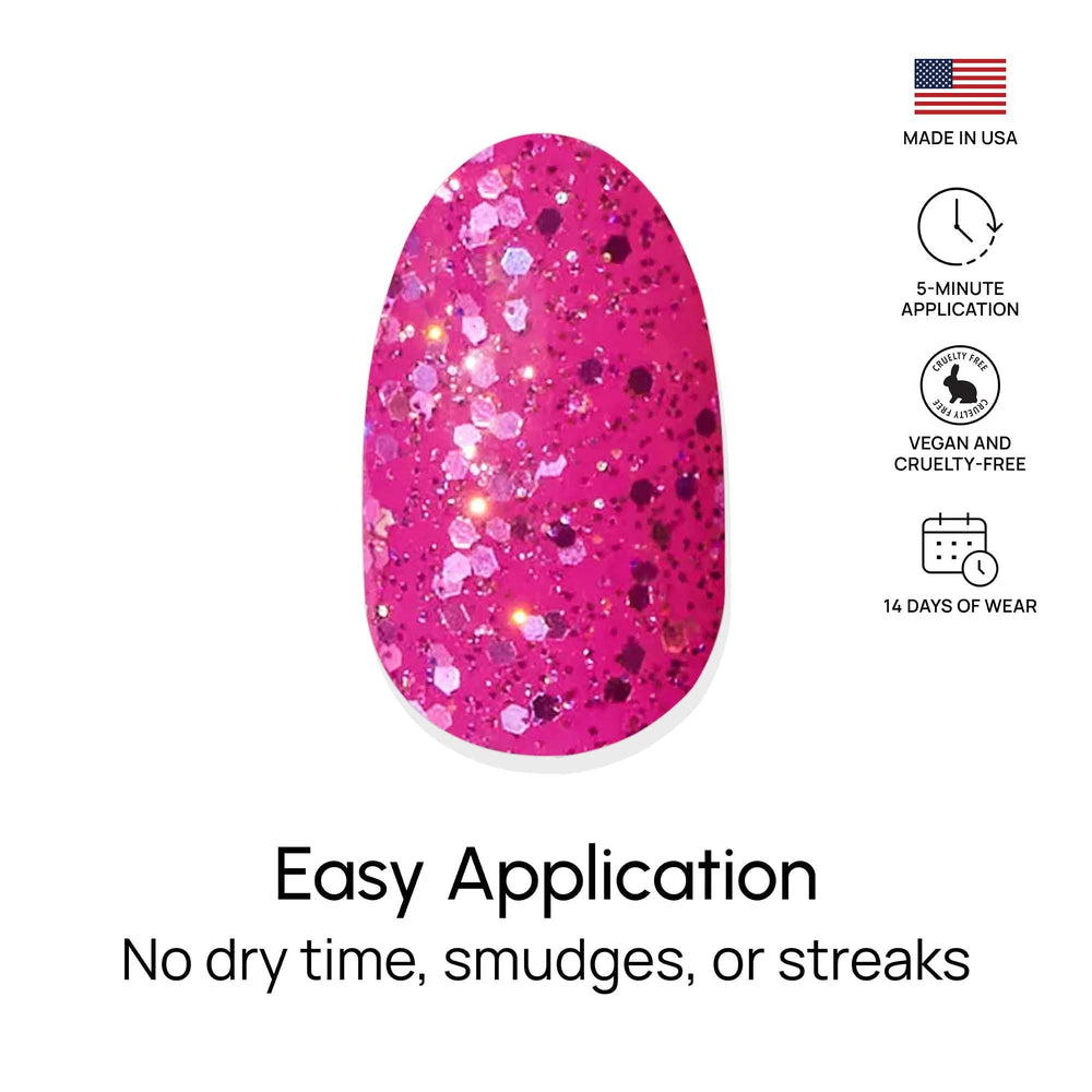 Color Street Hibiscus Heat – accessoires pour une application propre et précise.