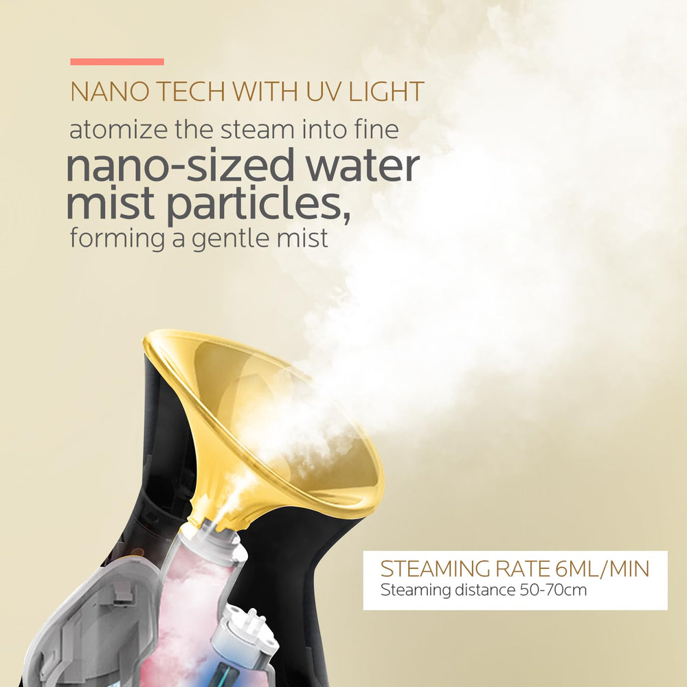 Colorfarm rouleau-de-jade-vapeur-visage, massage rafraîchissant et hydratant.