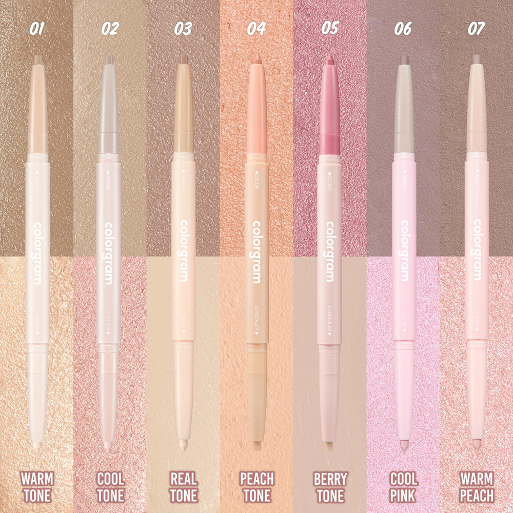 COLORGRAM bâton double-face lumineux pour profondeur et volume autour des yeux