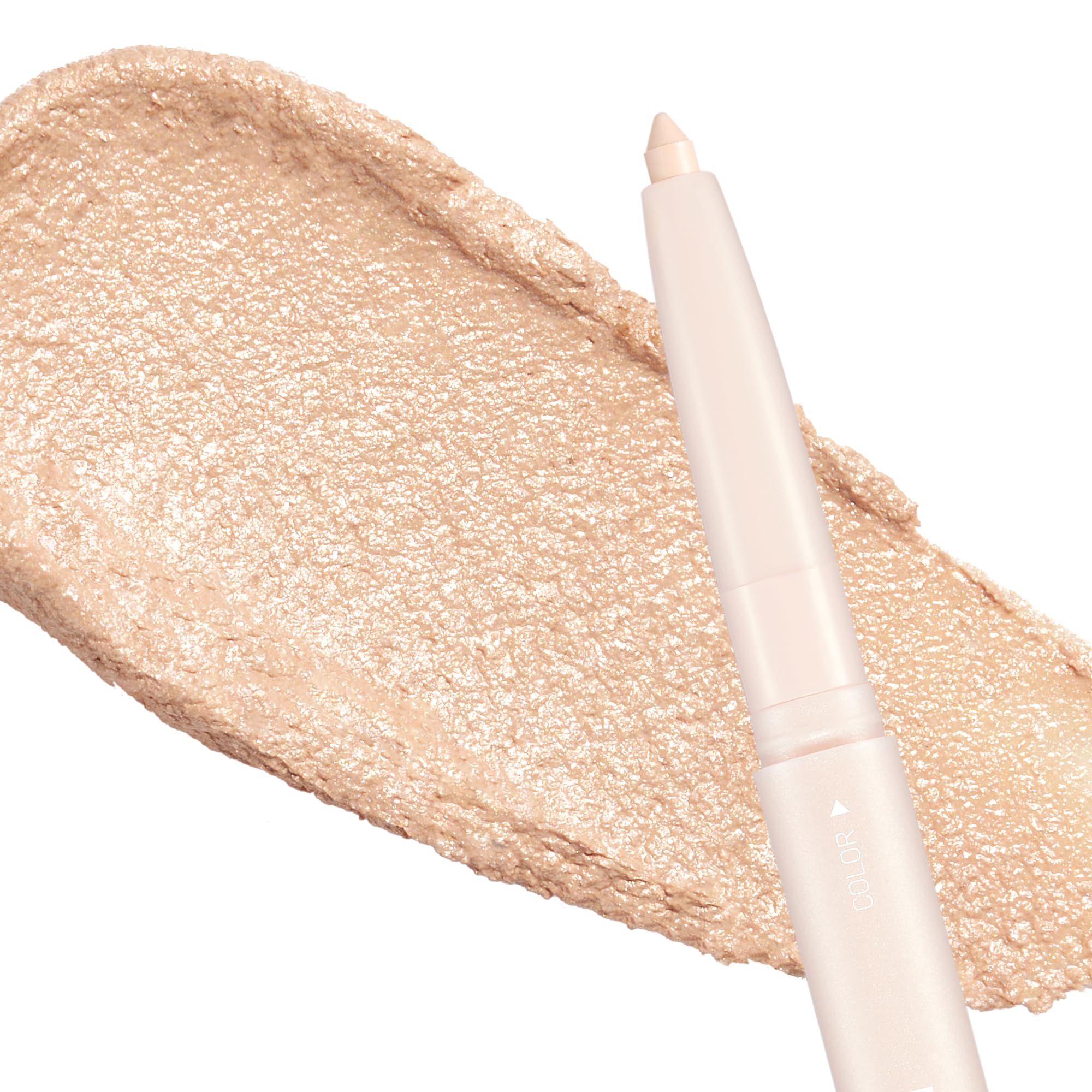 COLORGRAM échantillon highlighter teinte 01 Warm : lumière naturelle sur le teint.