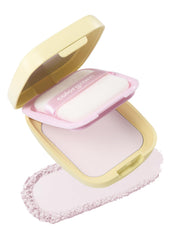 Colorgram sebum retouching blur pact compact closeup shows poreless finish and shine control