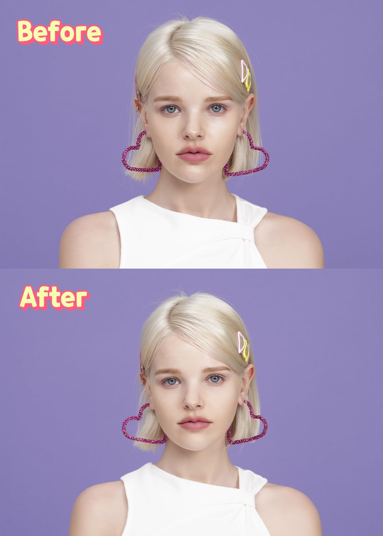 Colorgram sebum retouching blur pact soft focus application on skin