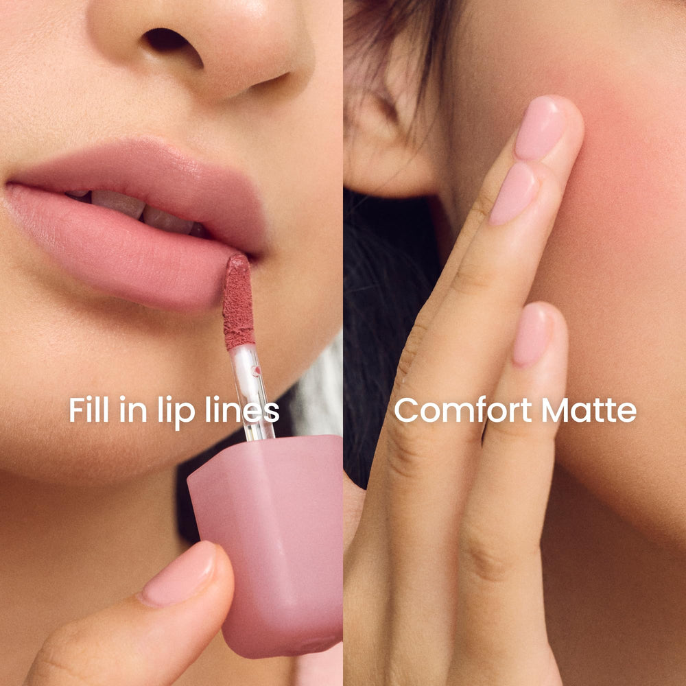 COLORGRAM Teinte Floue Coral Clair finition matte, aspect poudré et uniforme.