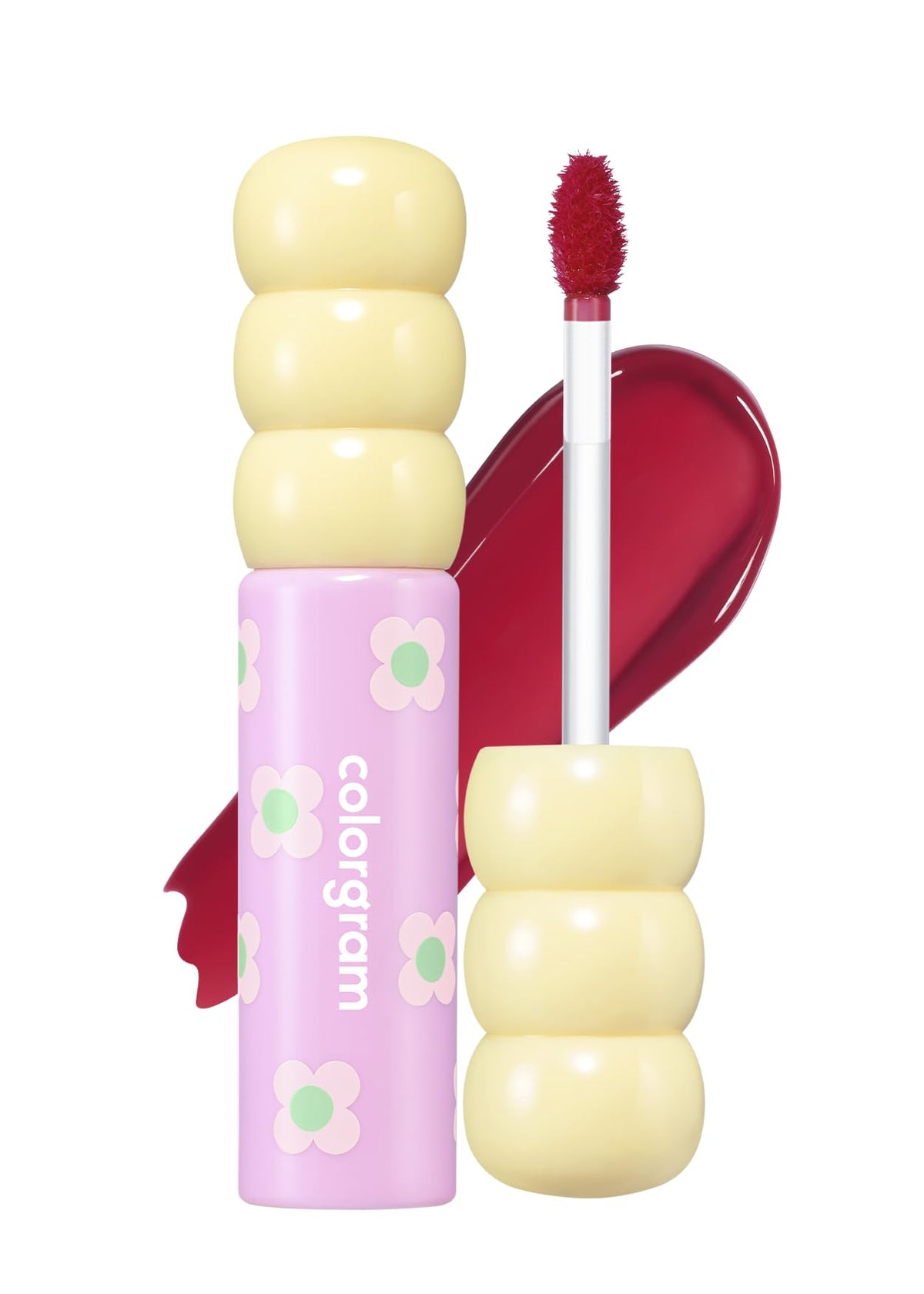 COLORGRAM Fruity Glass Tint 08 Lovely Raspberry emballage élégant et pratique