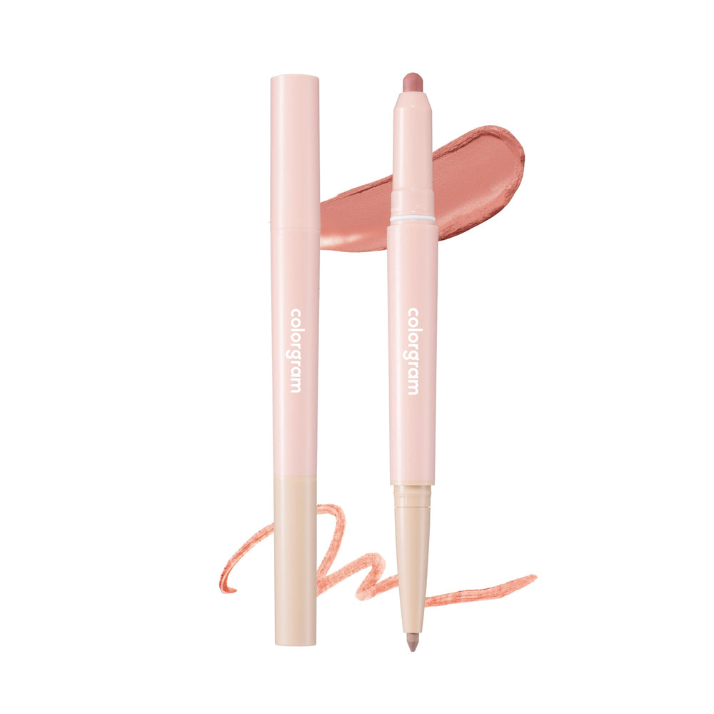 COLORGRAM All In One Over-Lip Maker 03 Peach Beige – application précise et contour naturel.