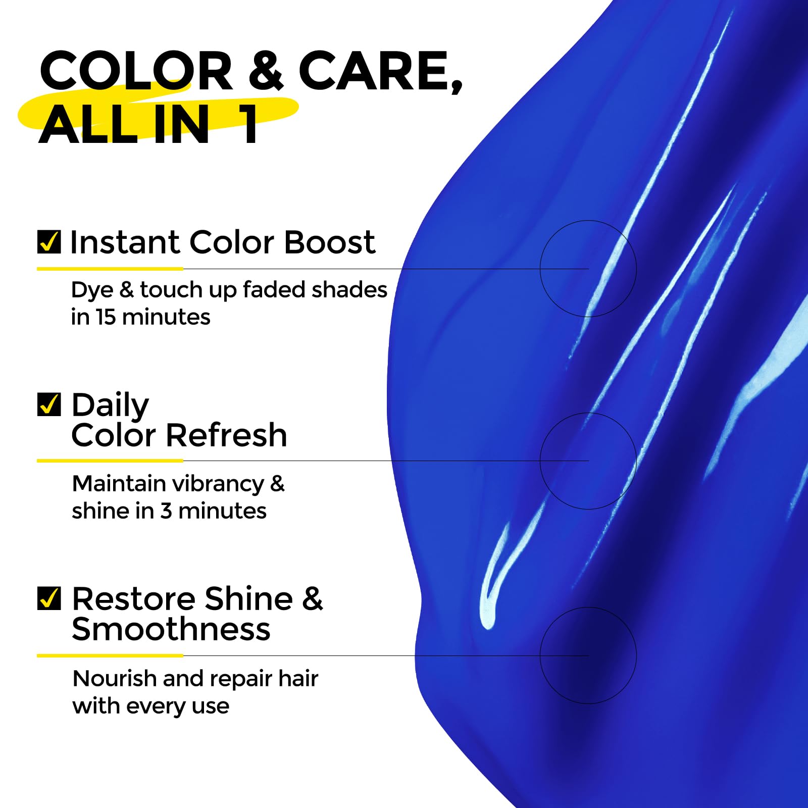 COLORLOMO: application sur cheveux, résultat uniforme et vibrant