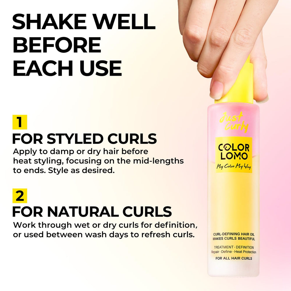 COLORLOMO – boucles naturelles après soin, fini doux et fluide.