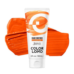 COLORLOMO Conditionneur-colorant orange en bouteille, restauration de couleur vive à domicile.