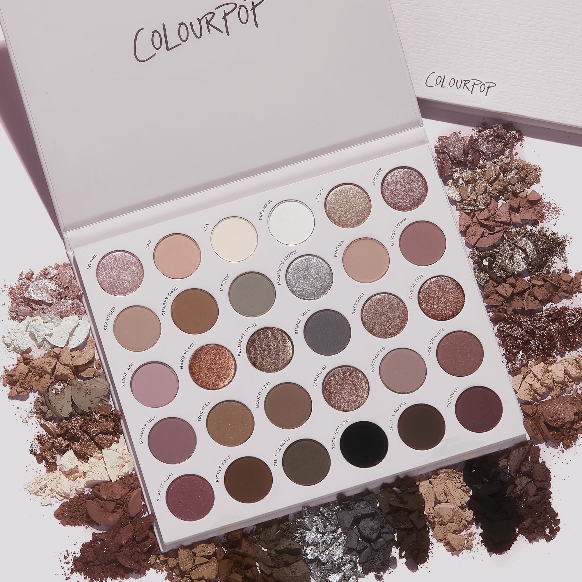 ColourPop Stone Cold Fox : palette polyvalente pour looks neutres et glamour.