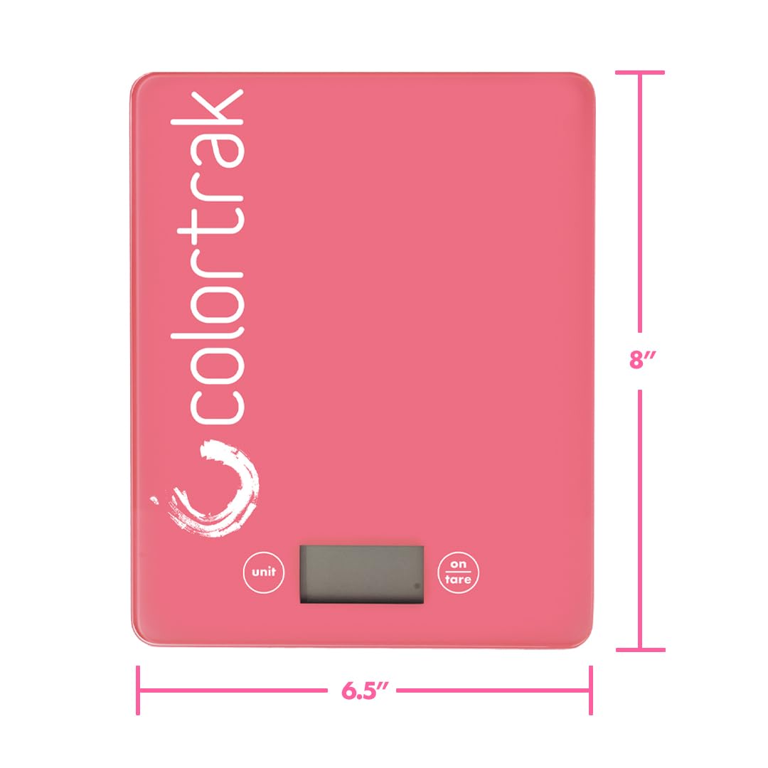 Échelle Colortrak au format 8x6,5 pouces s’adaptant facilement à votre poste de travail.