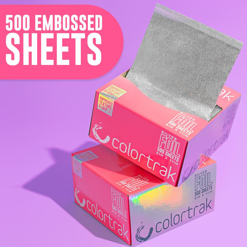 Colortrak aluminium argent, matériau durable pour les colorations.