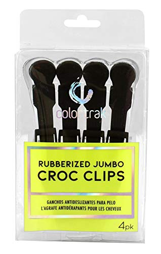 Pinces crocodile Colortrak, ergonomie et solidité, parfaites pour tenir les sections lors du colorage.