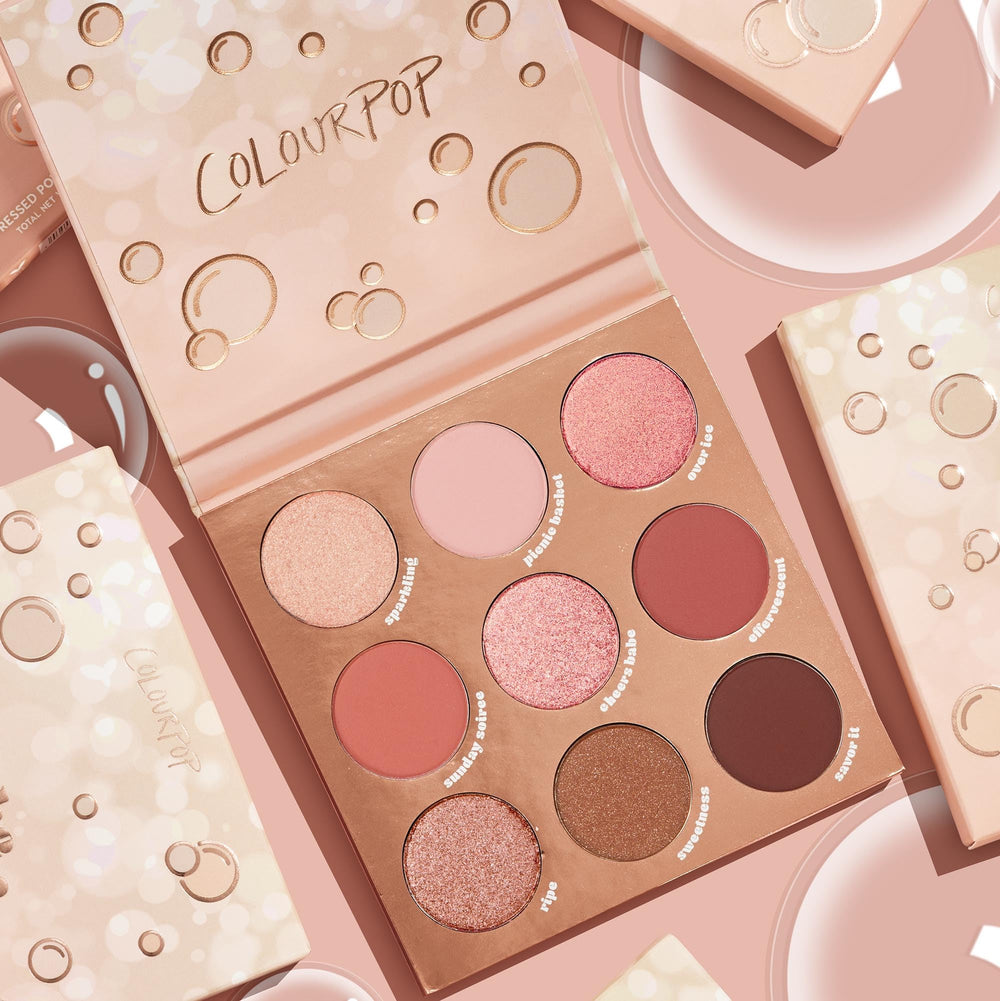 Look quotidien ou soirée avec ColourPop By The Rosé, palette polyvalente.