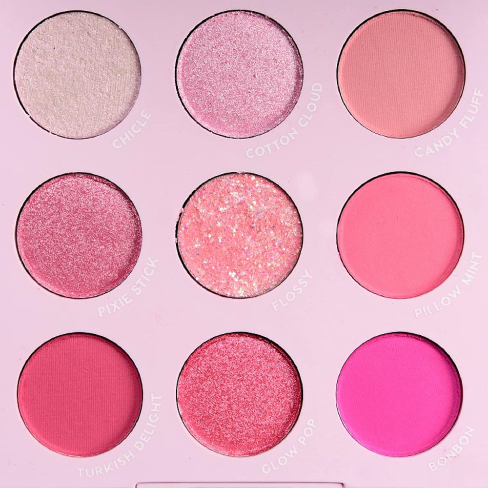 ColourPop Cloud Spun eyeshadow palette cover shows versatile finishes for day-to-night looks.