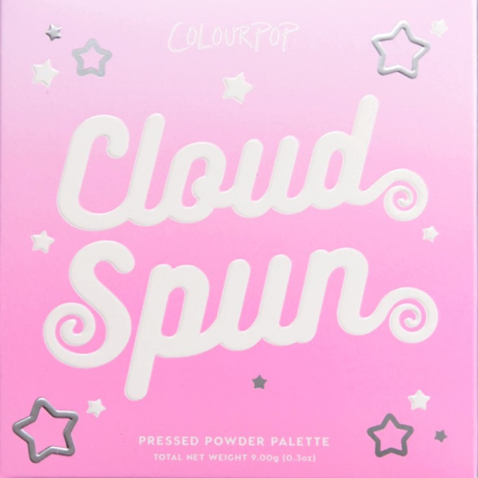 ColourPop Cloud Spun close-up of palette pans highlights creamy, pigmented textures for easy blending.