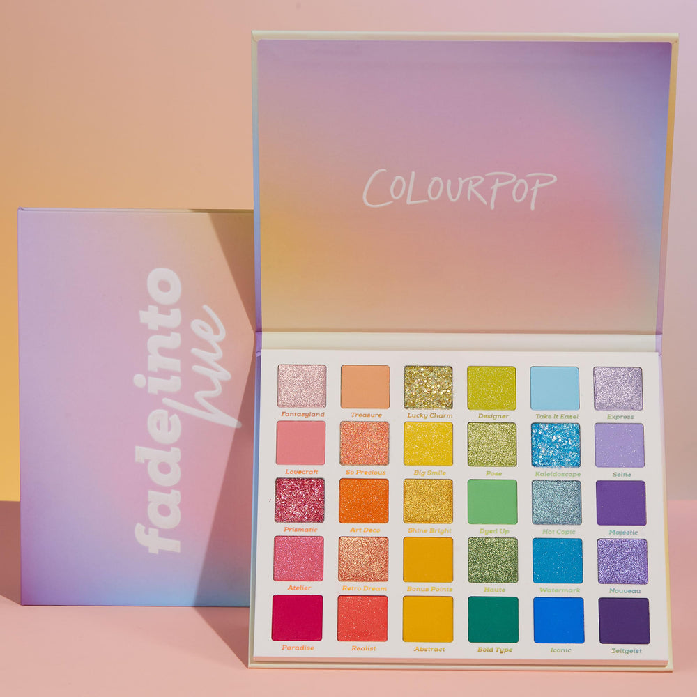 ColourPop Fade Into Hue: coffret compact et emballage élégant