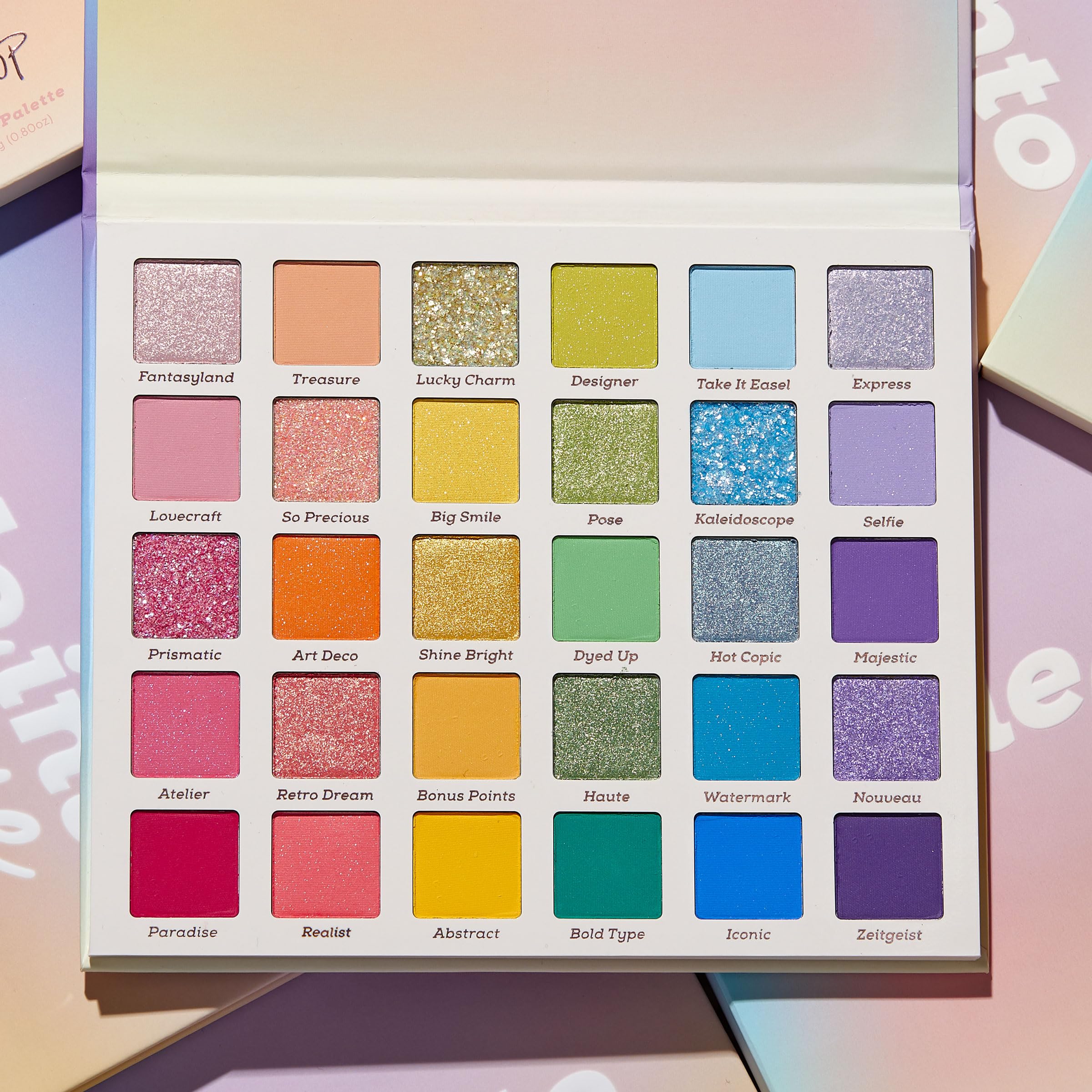 ColourPop Fade Into Hue: styles jour et nuit possibles