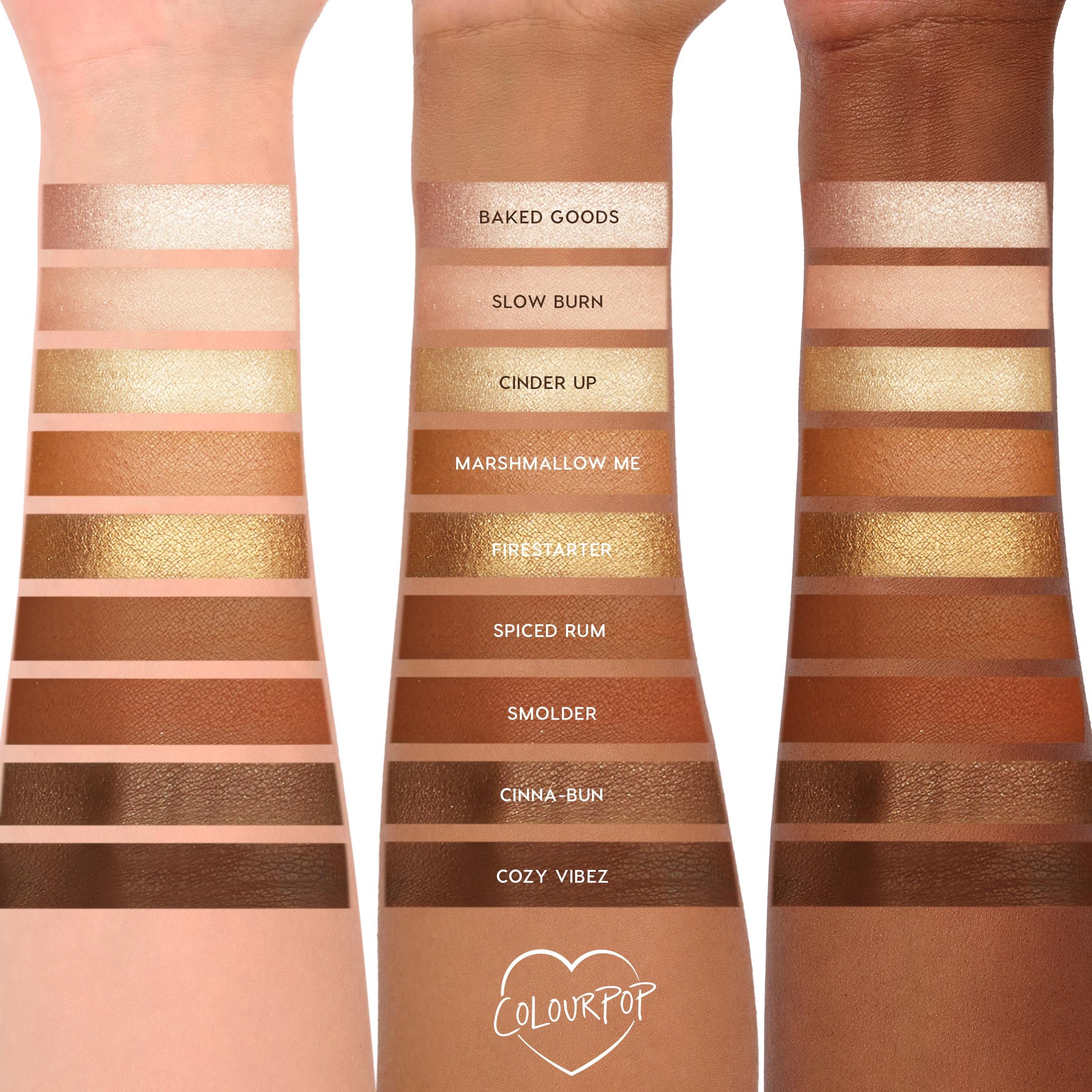 ColourPop Feelin' Toasty day-to-night look inspiration for everyday to events.