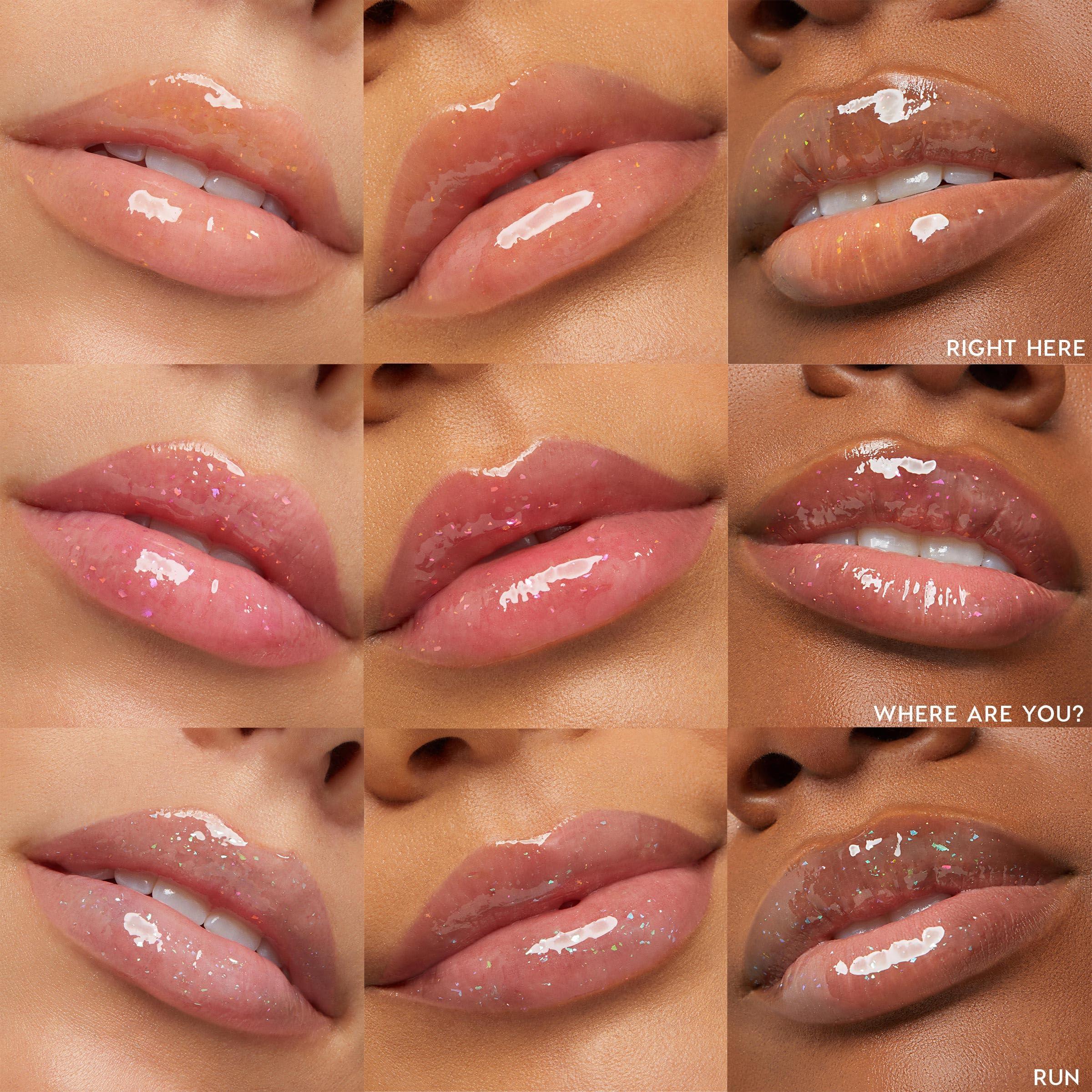 ColourPop Talk to Me Gloss - finitions perle 3D pour un effet lumineux.