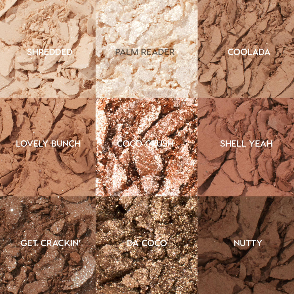 ColourPop Going Coconuts: fini velouté pour un regard doux.